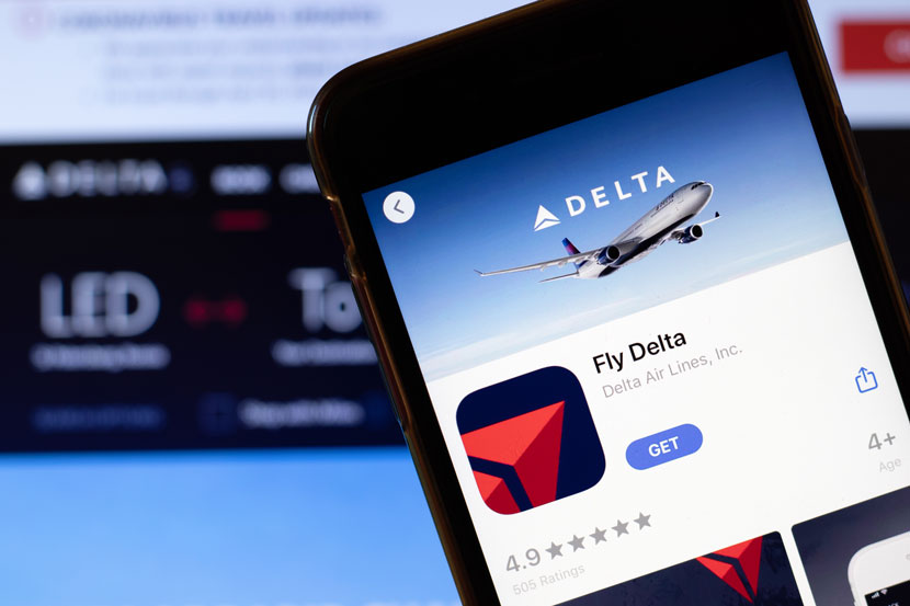 Fly Delta app