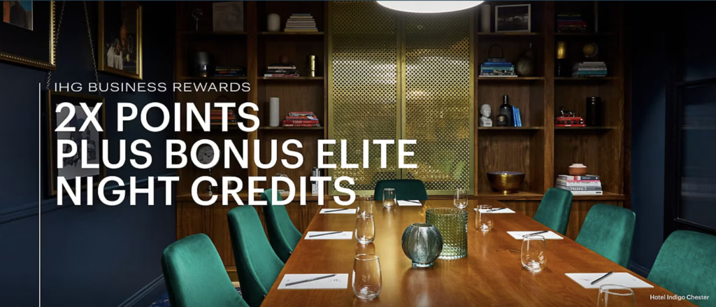 Earn 2X Points with IHG Business Rewards 