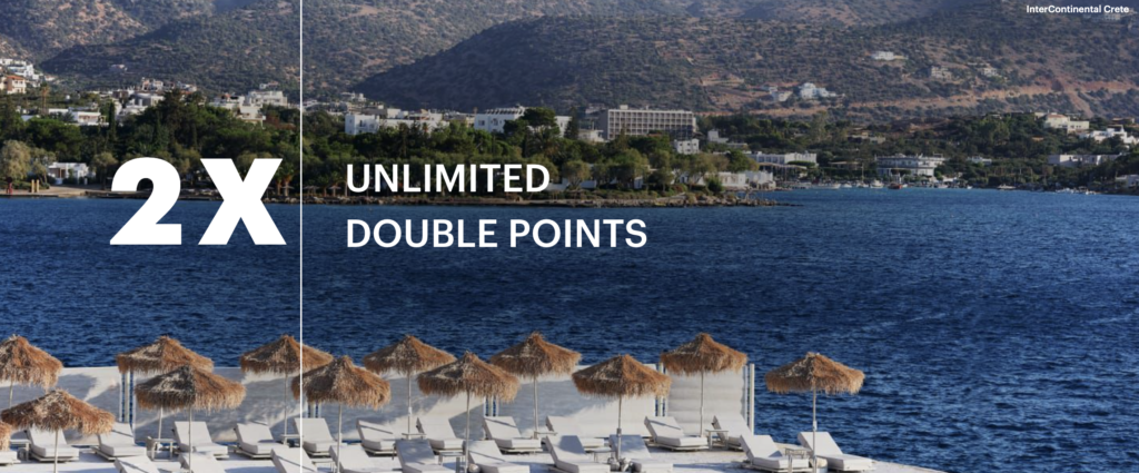 Unlimited Double Points with IHG Stays in September 2025 (Targeted) 1 '2X Unlimited' IHG Promotion