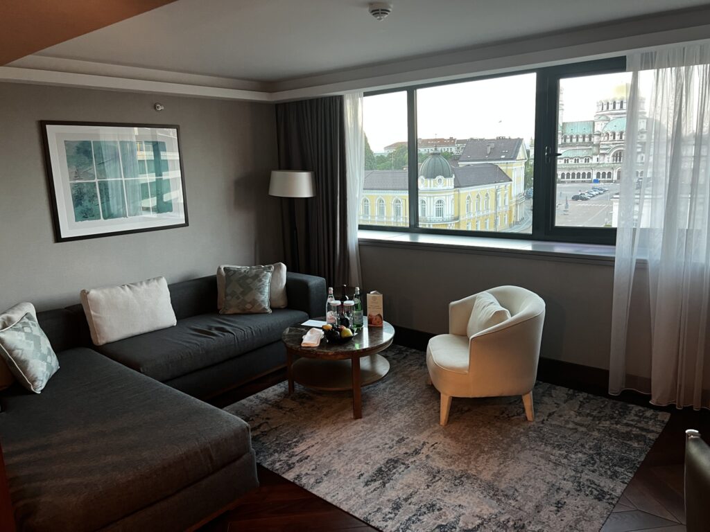 welcome gift Intercontinental Sofia