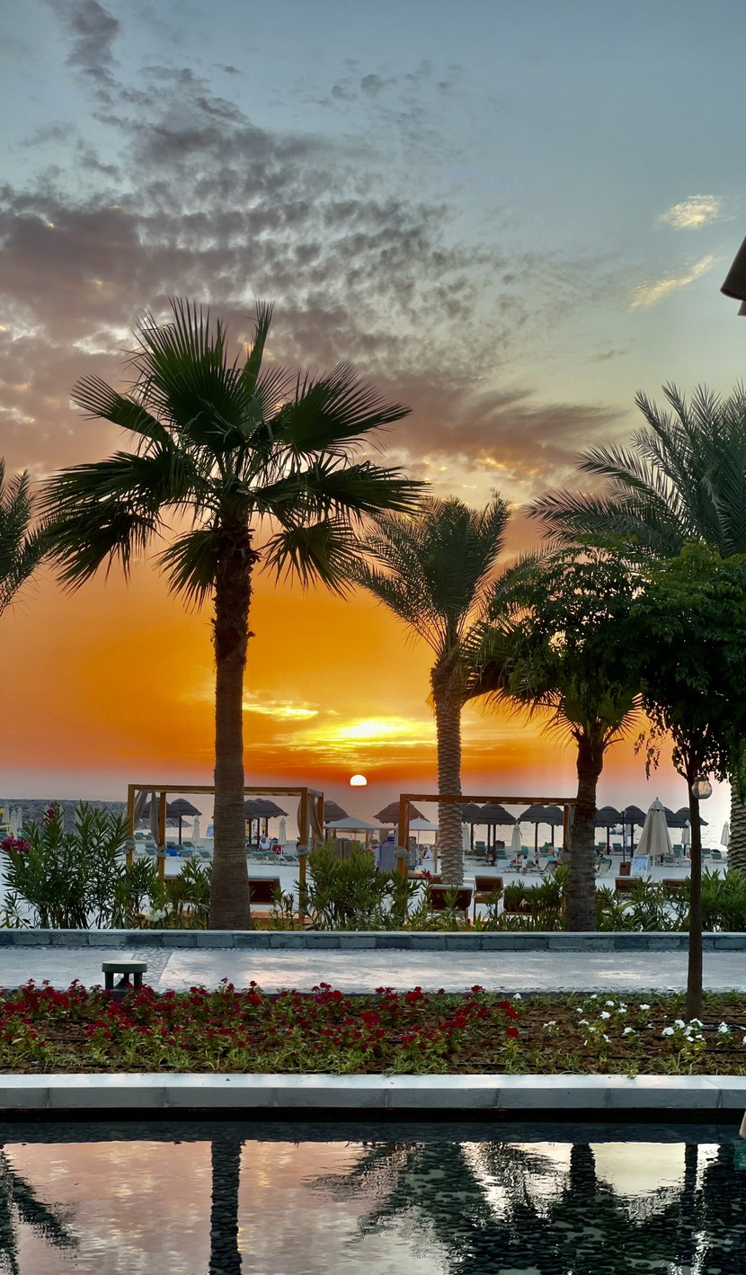 View from the room of the InterContinental Ras Al Khaimah Resort & Spa