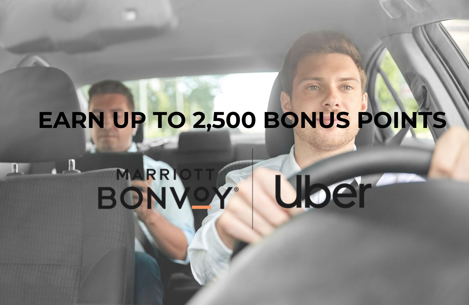 earn up to 2500 bonus points by linking marriott account with uber account