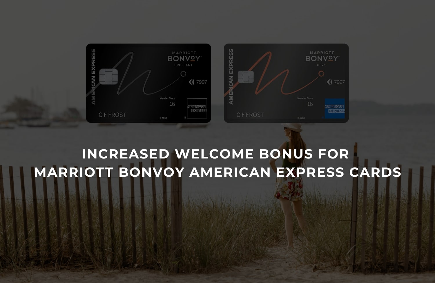 Increased welcome bonus for Marriott Bonvoy American Express cards