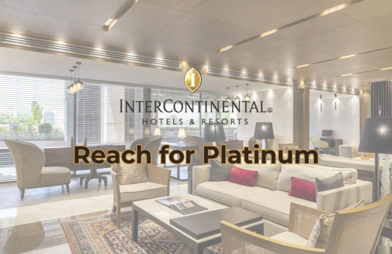 Fast Track to IHG Platinum Elite Status With the Offer “Reach for Platinum” 3 fast track to ihg platinum elite status with the offer reach for platinum