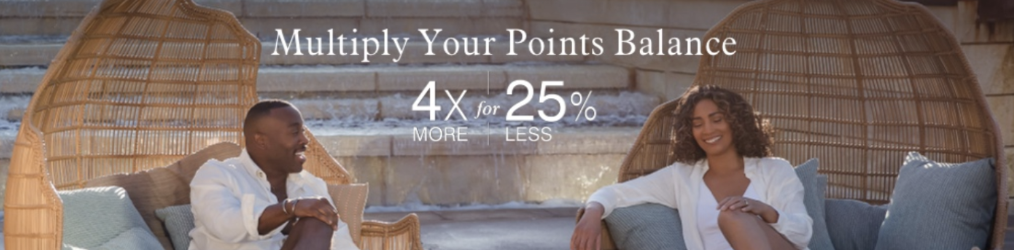 Multiply Your Marriott Bonvoy Points by 2X, 3X, or 4X