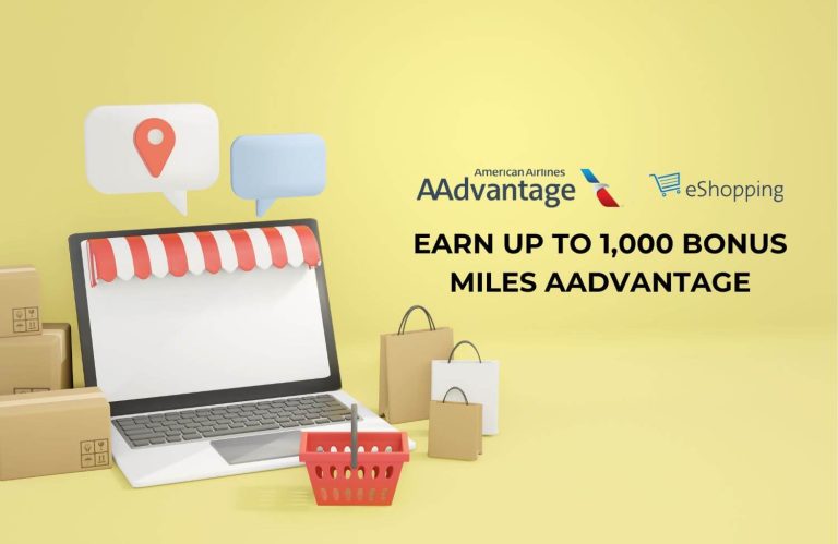 Earn Up to 1,000 Bonus Miles + 500 Bonus Miles for Each Referred Friend (Up to 5000) With the AAdvantage eShopping Offer 8 Earn Up to 1000 Bonus Miles with the AAdvantage eShopping Offer 2