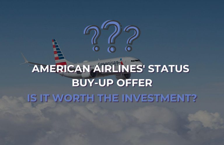 American Airlines Status Buy Up Offer Is It Worth the Investment 1