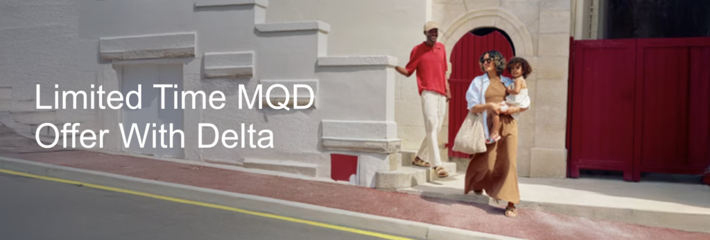 Earn MQDs with Delta Cars and Stays