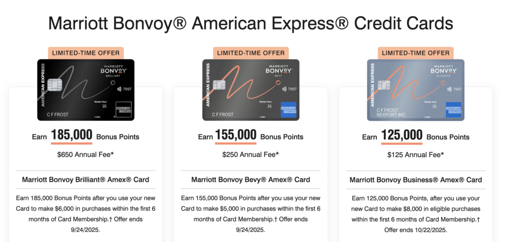 Marriott Amex Offer