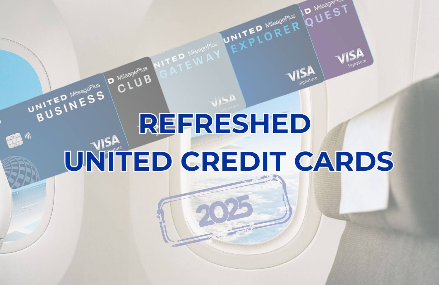 refreshed united credit cards 2025