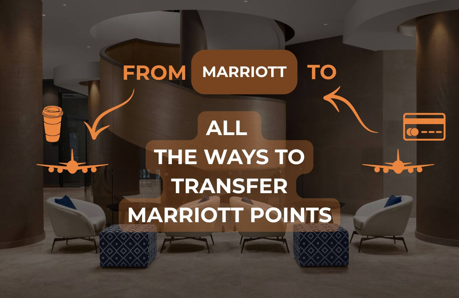 all the ways to transfer marriott points to from