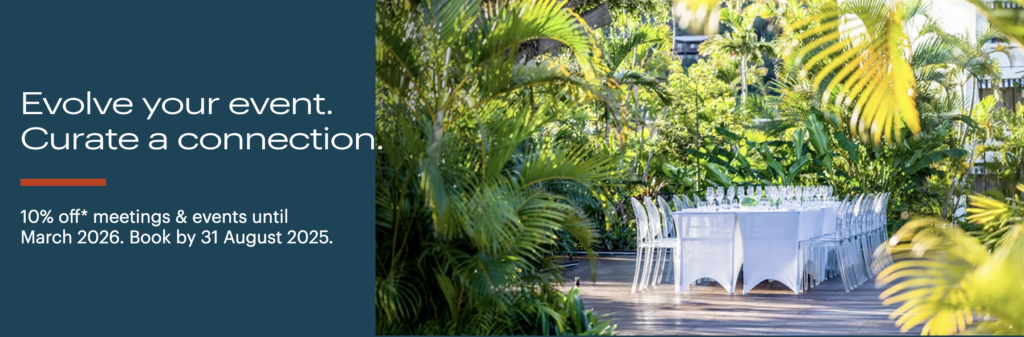 IHG Business Rewards “Evolve Your Event” Promo: 10% off + Triple Points + 2 Bonus Elite Nights at Hotels in Australia, New Zealand, Japan, Korea, Southeast Asia and the Pacific 1 IHG's Evolve Your Event campaign offers