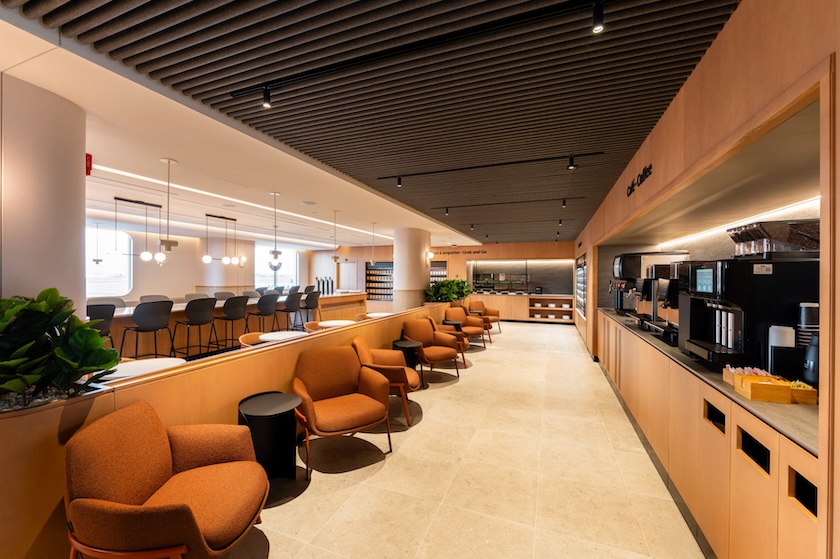 Air Canada’s New Café at Montréal-Trudeau International Airport