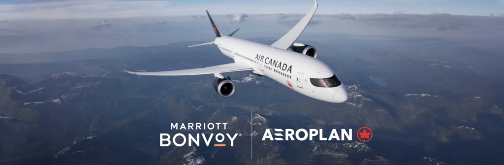Aeroplan and Marriott Bonvoy partnership 