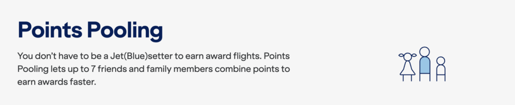 JetBlue Pool Points with Family or Friends