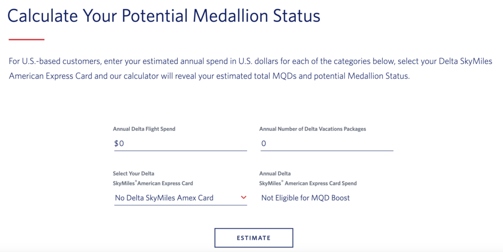 delta airlines miles calculator