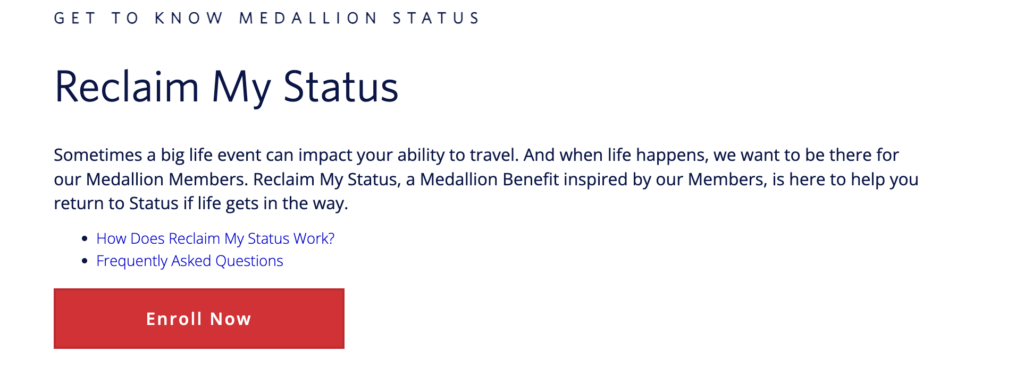 Reclaim My Status