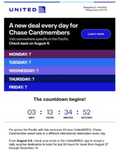 A week of surprise flight deals