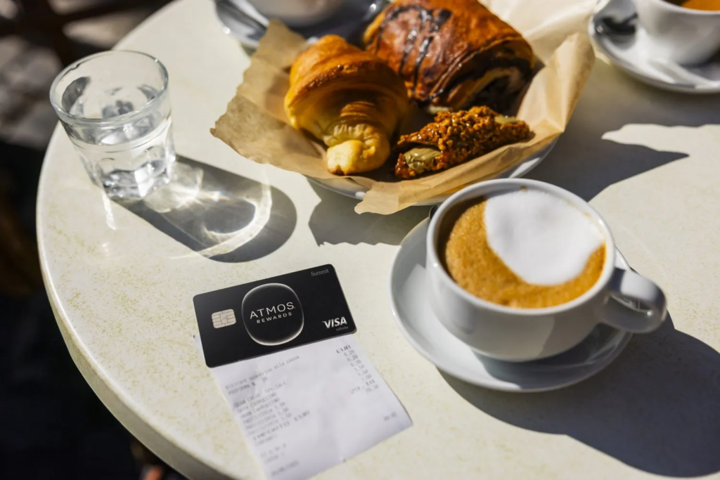 Atmos Rewards Summit Visa Infinite card