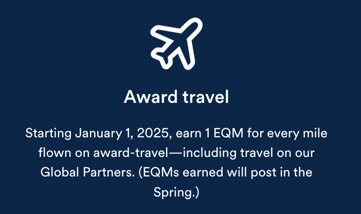 Elite Credit on Award Tickets