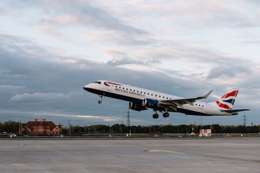 BA from London City Airport