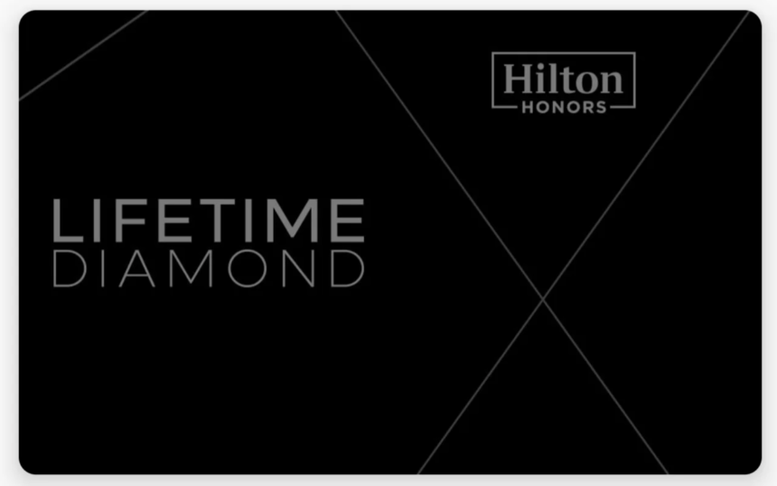 Lifetime Diamond membership card