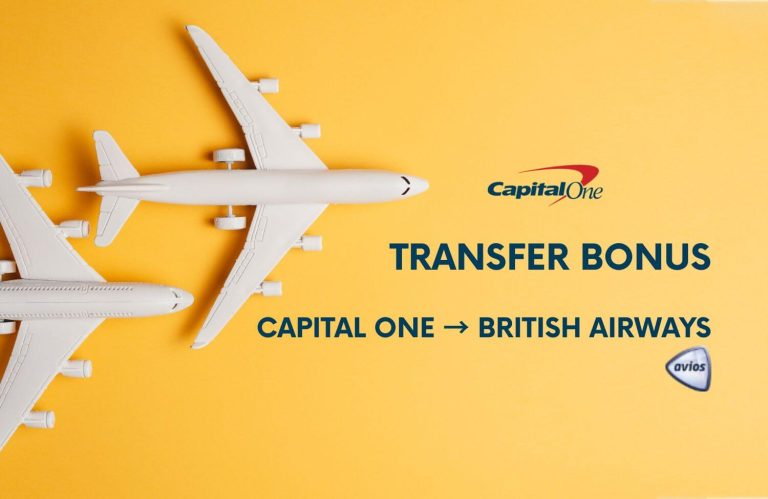 capital one british airways avios transfer bonus 1