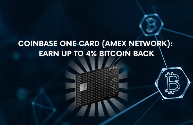 Coinbase One Card (AmEx Network): Earn Up to 4% Bitcoin Back 4 coinbase one card amex network earn up to 4 bitcoin back 1