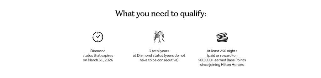 qualify for diamond status extension