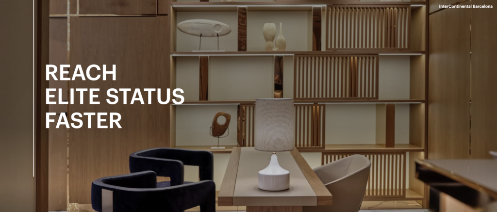 IHG Reach Elite Status Faster