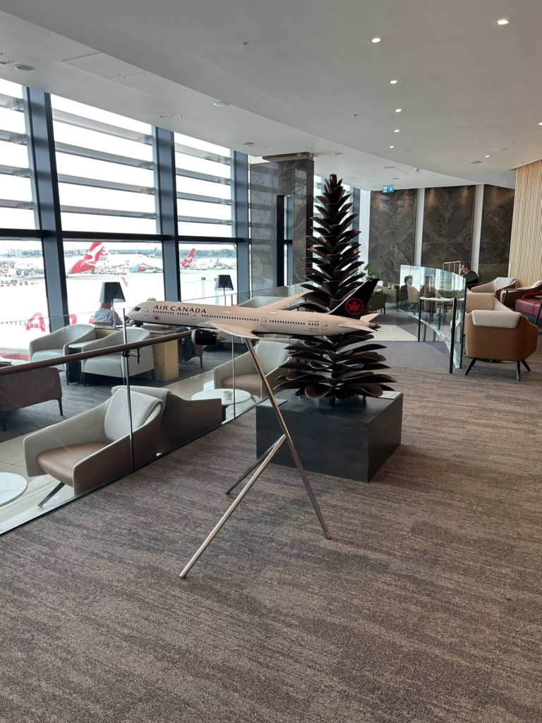 Air Canada Maple Leaf Lounge - Terminal 2, London Heathrow.