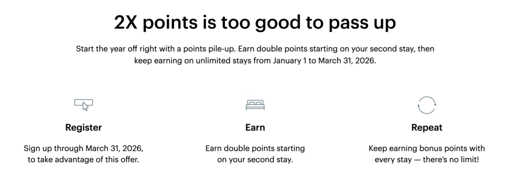 How 2X IHG bonus points