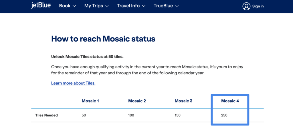 Mosaic 4 JetBlue: The Ultimate Guide to Top-Tier Status in TrueBlue 1 Mosaic 4 JetBlue