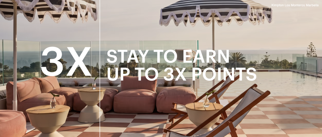 Up to 3X Points From Your Second Stay