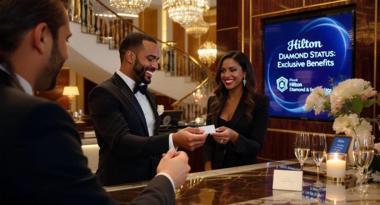 what does hilton diamond status get you