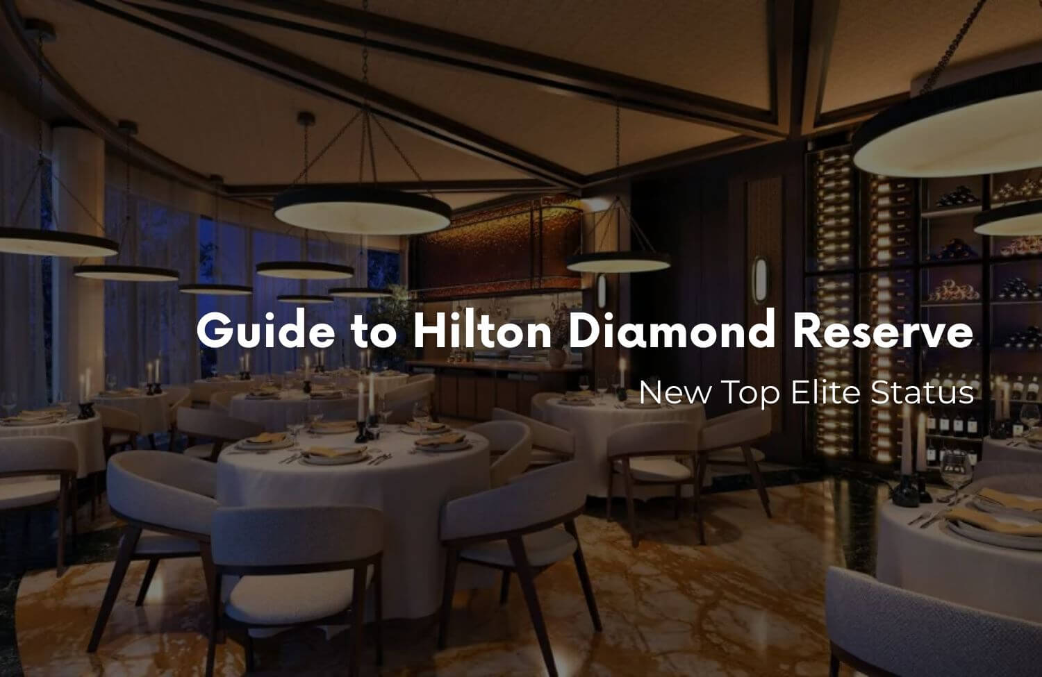 Guide to Hilton Diamond Reserve Benefits - Hilton Honors’ New Top Tier 2 hilton diamond reserve