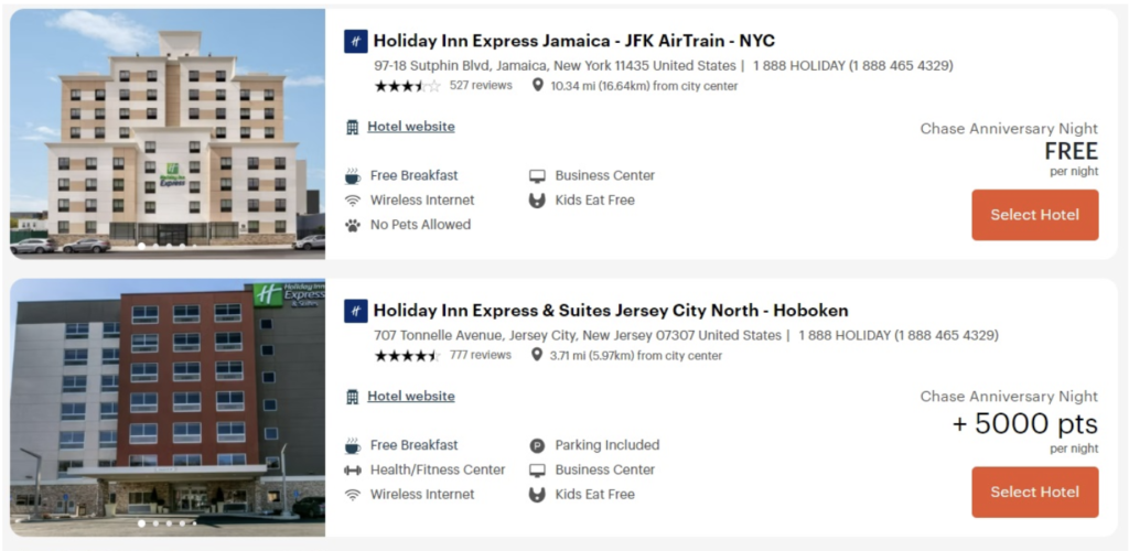 IHG Anniversary Night Certificate: How to Get and How to Use 4 Pick the Free Night price