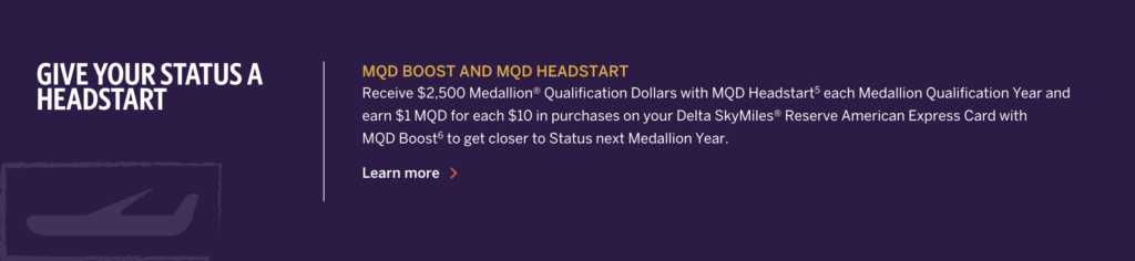 MQD (Medallion Qualification Dollar) headstart