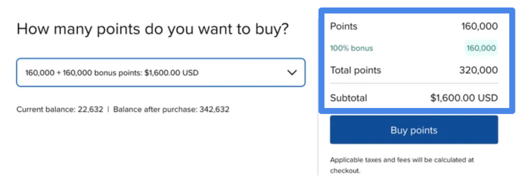 Buy Hilton Honors Points with a 100% Bonus (Until May 29, 2026) 1 Buy Hilton Points With a Bonus of Up to 100%