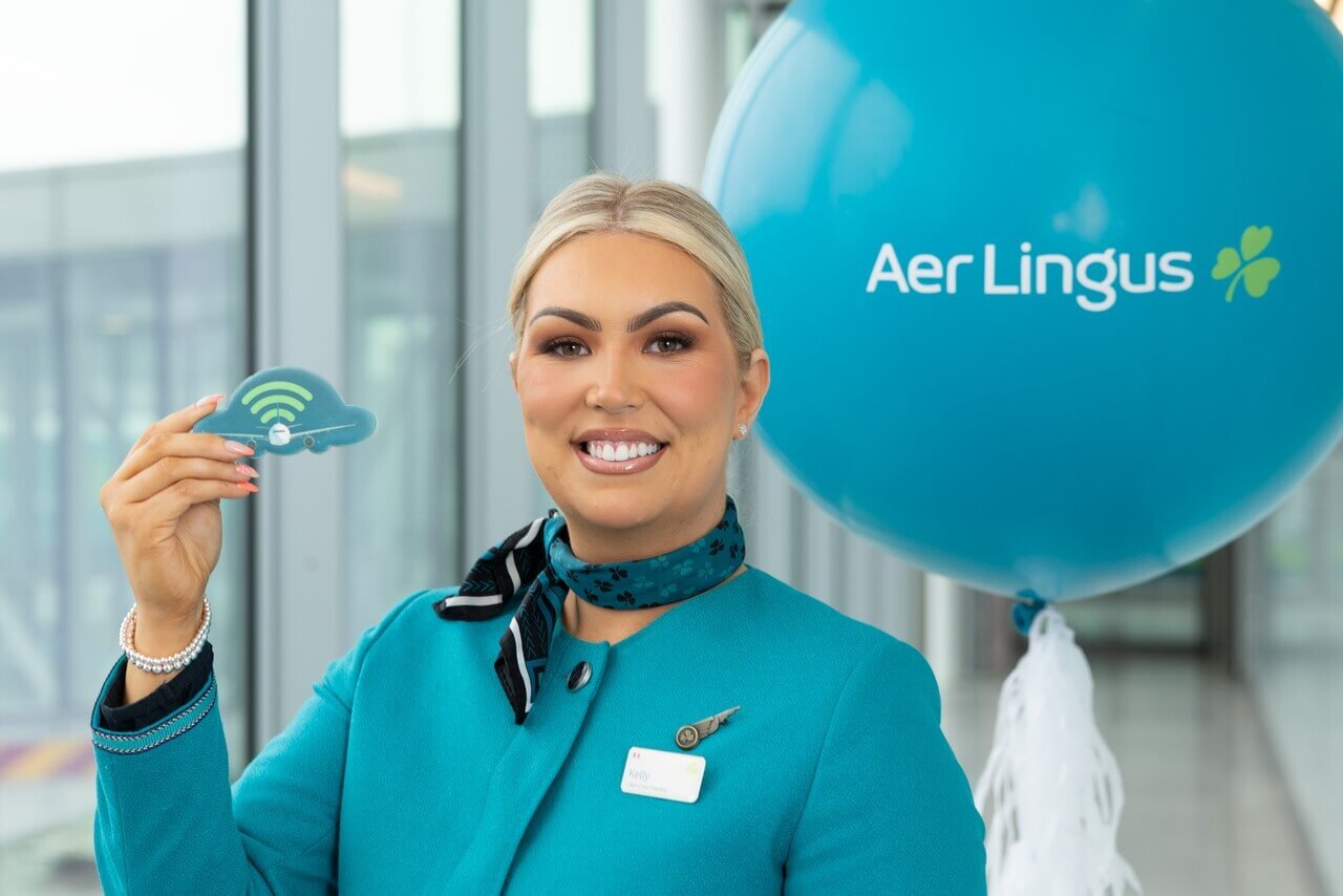 aer lingus first starlink flight