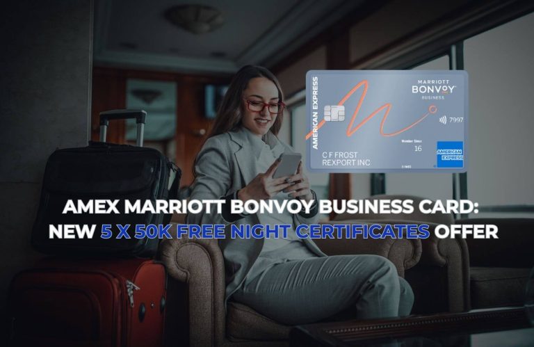 Amex Marriott Bonvoy Business Card Offer: 5 Free Night Awards (Up to 50,000 Points Each) 9 amex marriott bonvoy business card new 5 x 50k free night certificates offer 1