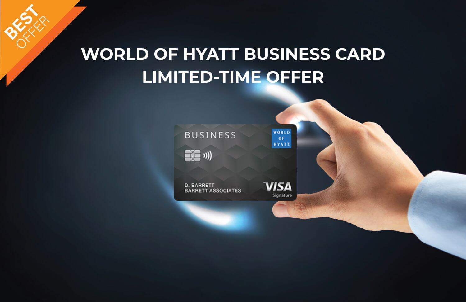 chase world of hyatt business credit card best offer 1