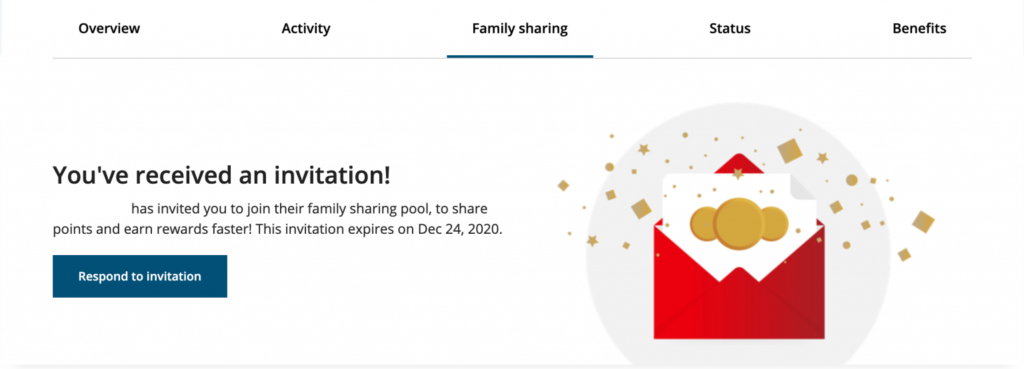 Aeroplan Family Sharing: How it Works, Join and Use It, and How to Cancel 6 invitation to join the pool