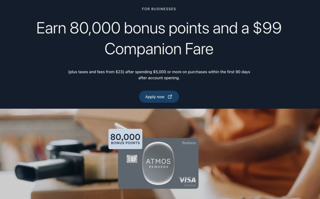 Atmos Credit Cards: Full Guide to All Available Cards and Compare Them 3 Atmos Rewards Visa Signature Business Card