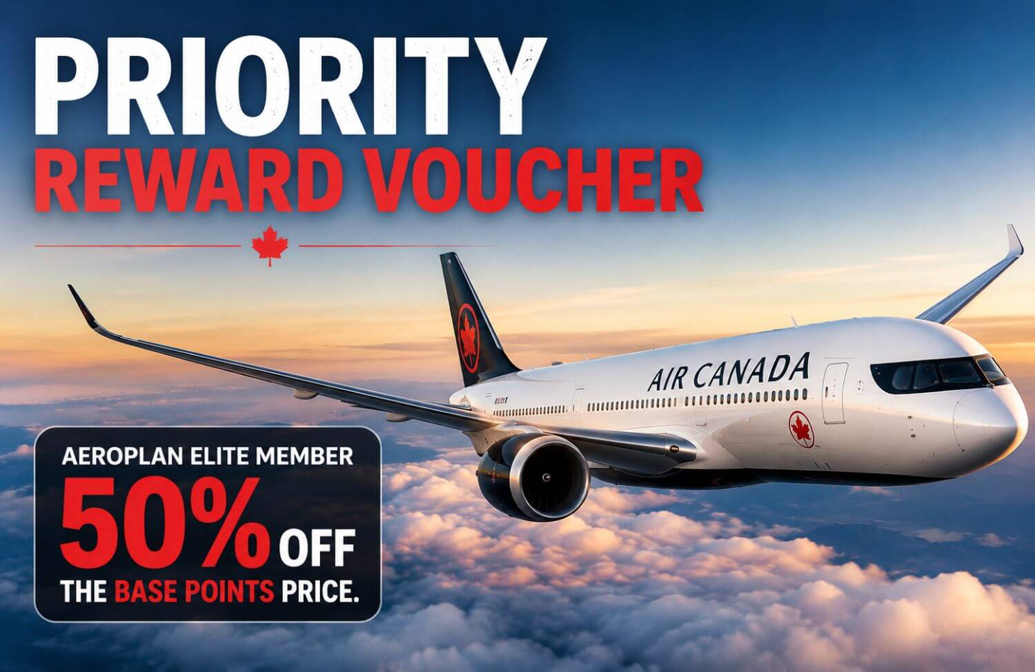 The Guide to Aeroplan Priority Rewards 1 Air Canada Priority Reward voucher