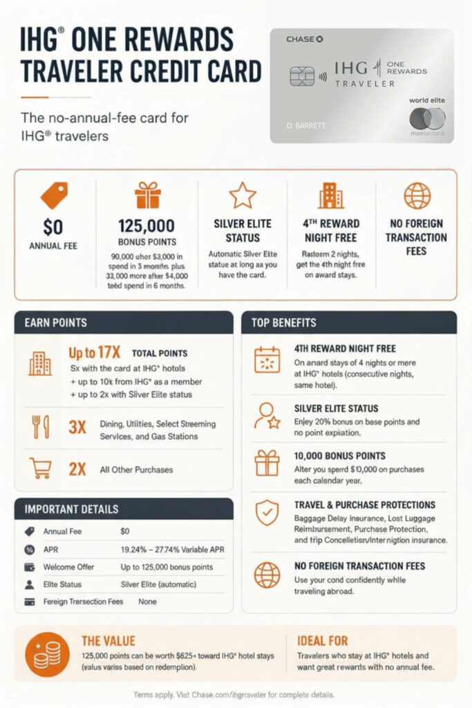 Chase IHG Traveler Card Review