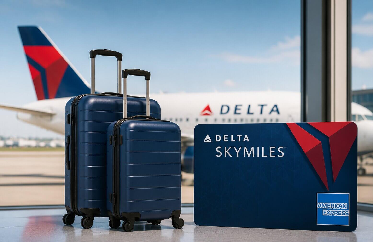 Delta Amex Cards May Add a Free Second Checked Bag Benefit 4 delta amex cards may add a free second checked bag benefit 1