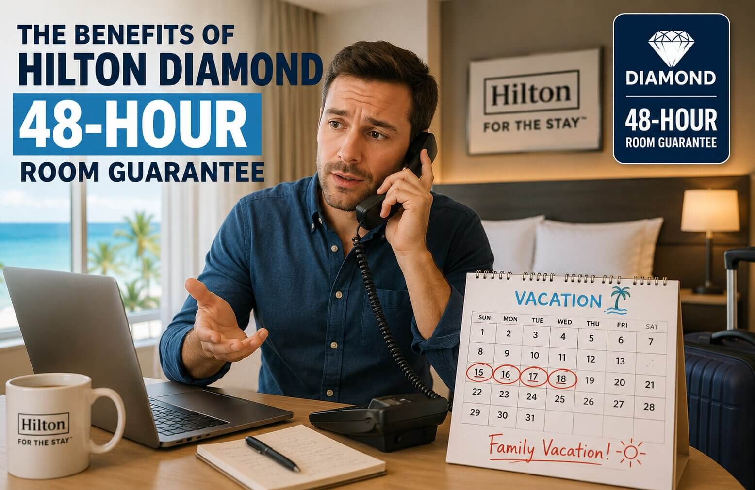 hilton diamond 48 hour room guarantee