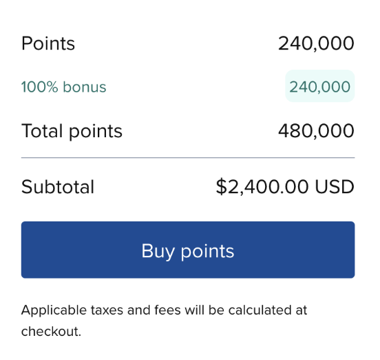 Buy Hilton Points With a Bonus of Up to 100%