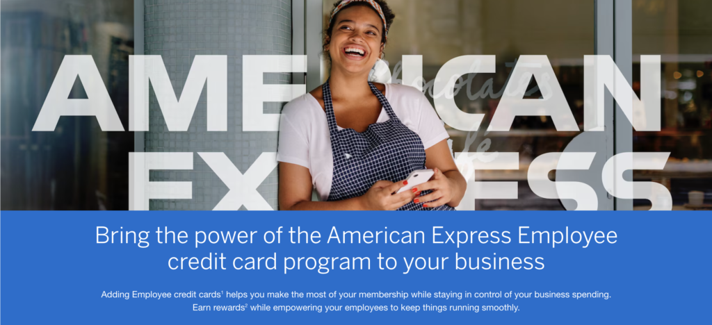 Amex employee cards